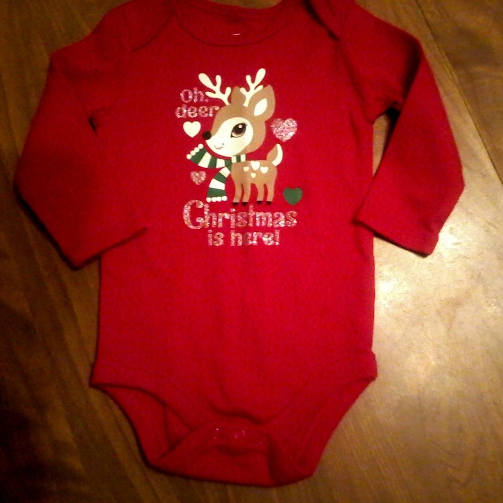 Holiday Time Christmas Onesie